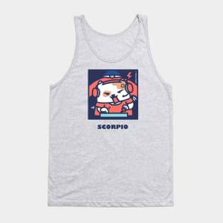 Quarantine Cat Zodiac Signs: Scorpio cat Tank Top